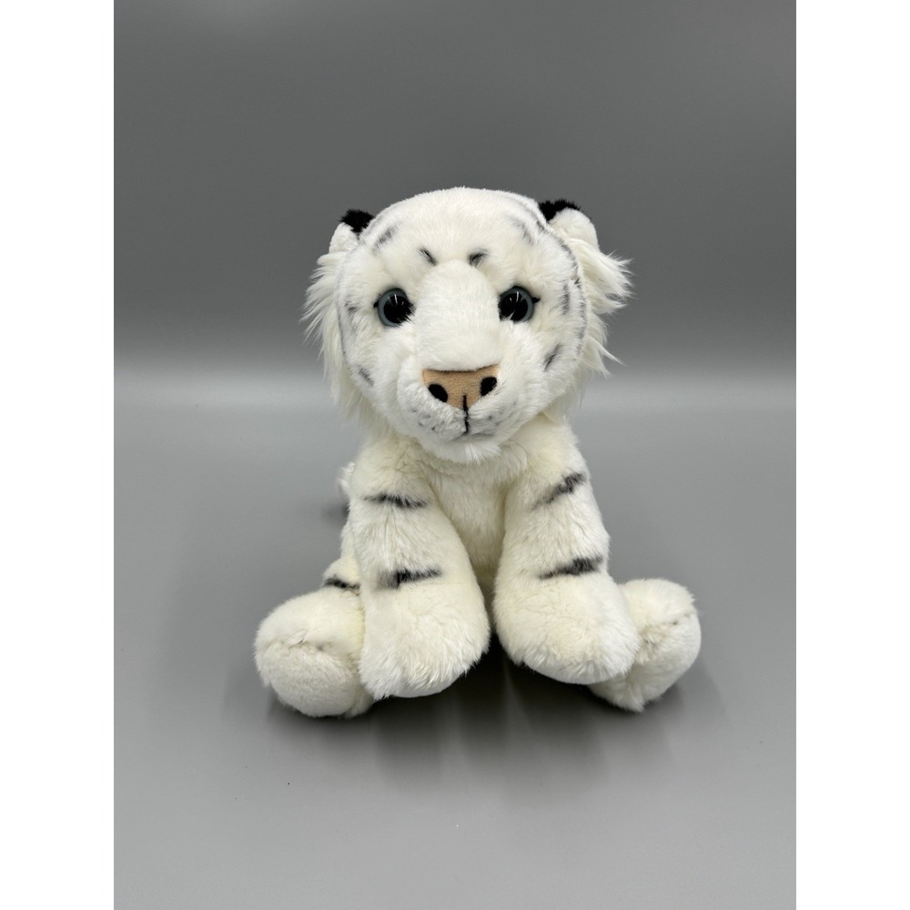 Adventure Planet Siberian White Plush 9 Inch Stuffed Toy Animal